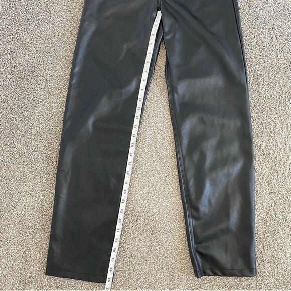 DYNAMITE | Straight Leg Faux Leather Pants - Picture 10 of 11